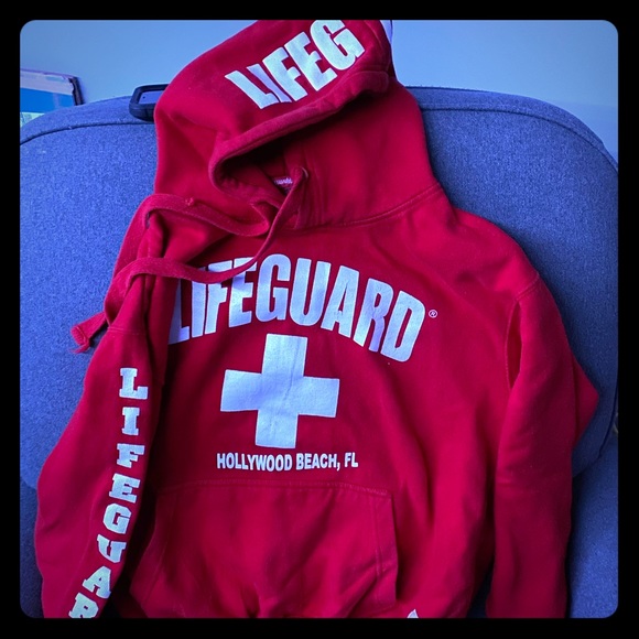 ☀️Lifeguard Hoodie Sweater (Hollywood,FL)☀️ - Picture 1 of 4